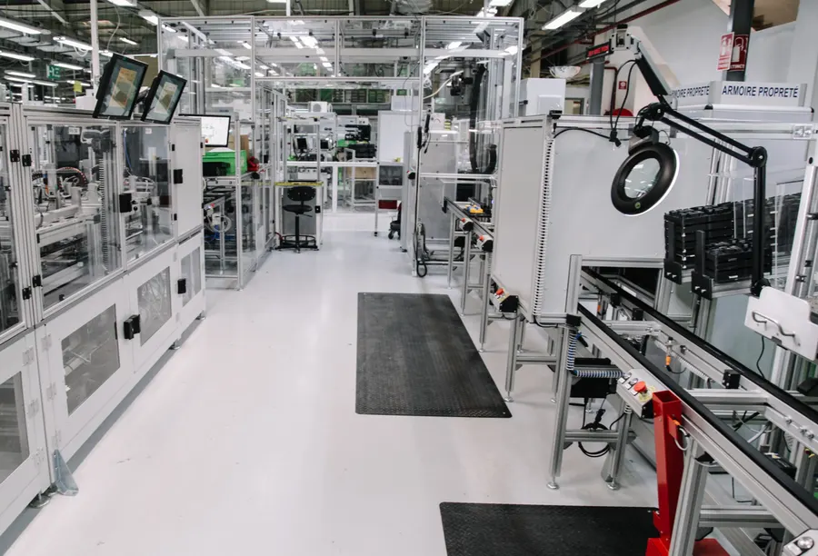 Integrated and automated production line