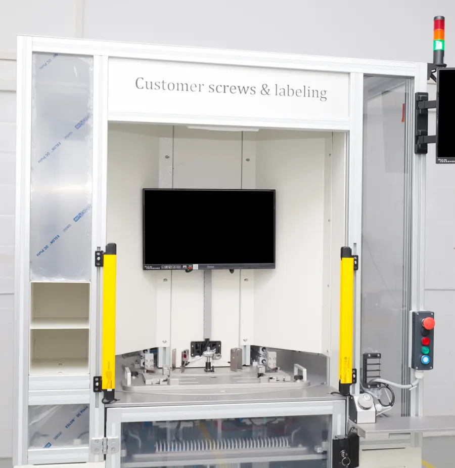 Special test machines and lines